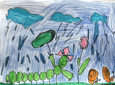 Рисунок Саши Назаревича (6 лет)
